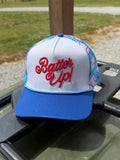 Batter Up Embroidered Trucker Hat | Baseball Game Day Cap