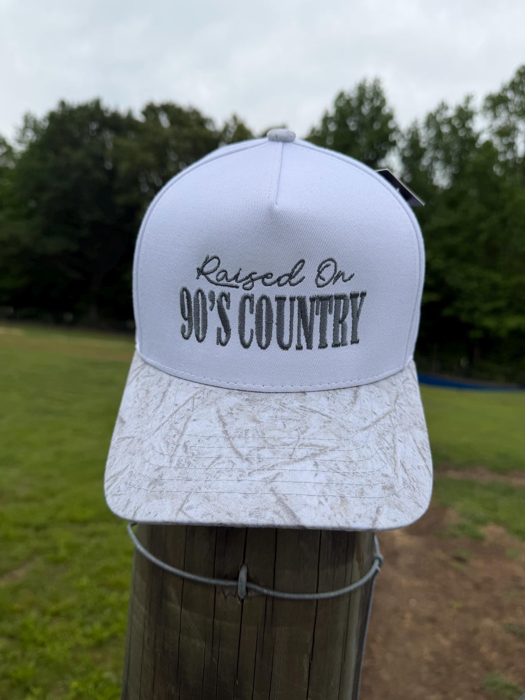 90's Country Music Embroidered SnapBack Hat: Western Style Cap