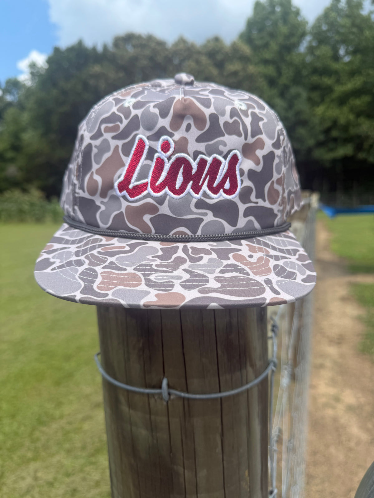 Lions Camo Rope Hat