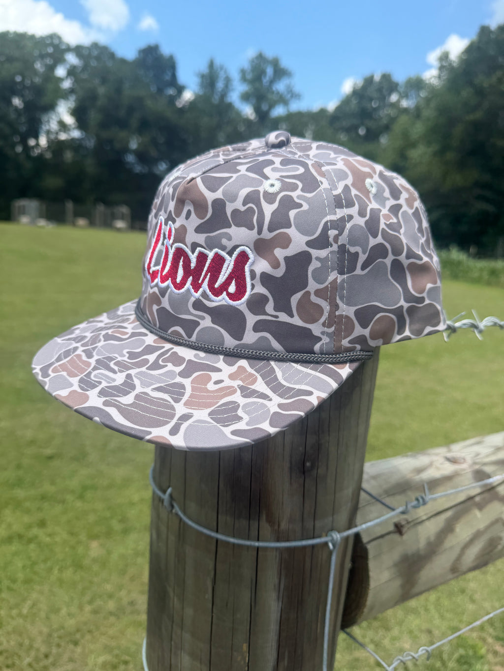 Lions Camo Rope Hat