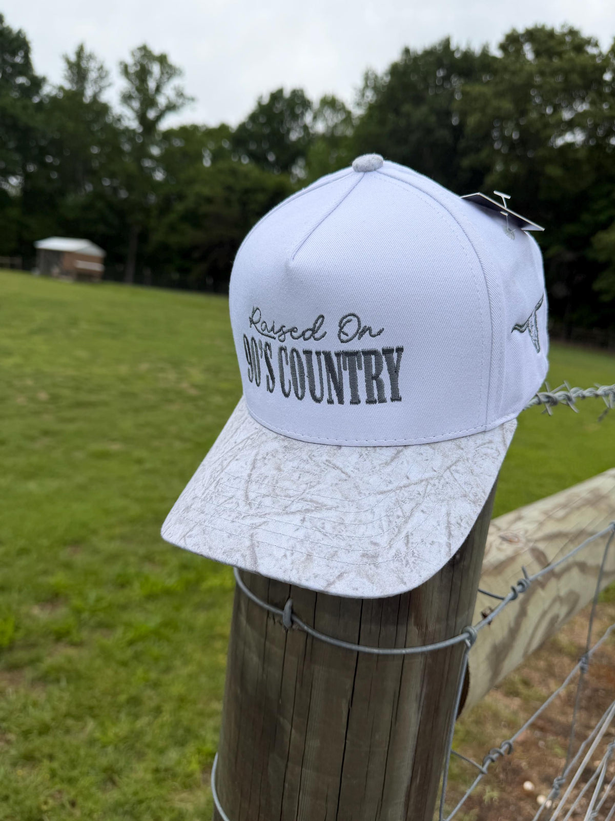 90's Country Music Embroidered SnapBack Hat: Western Style Cap