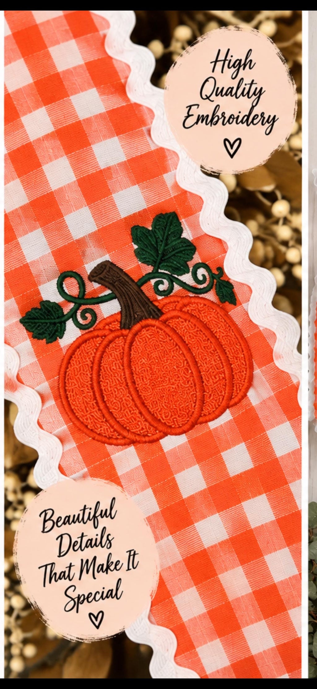 Personalized Wreath Sash