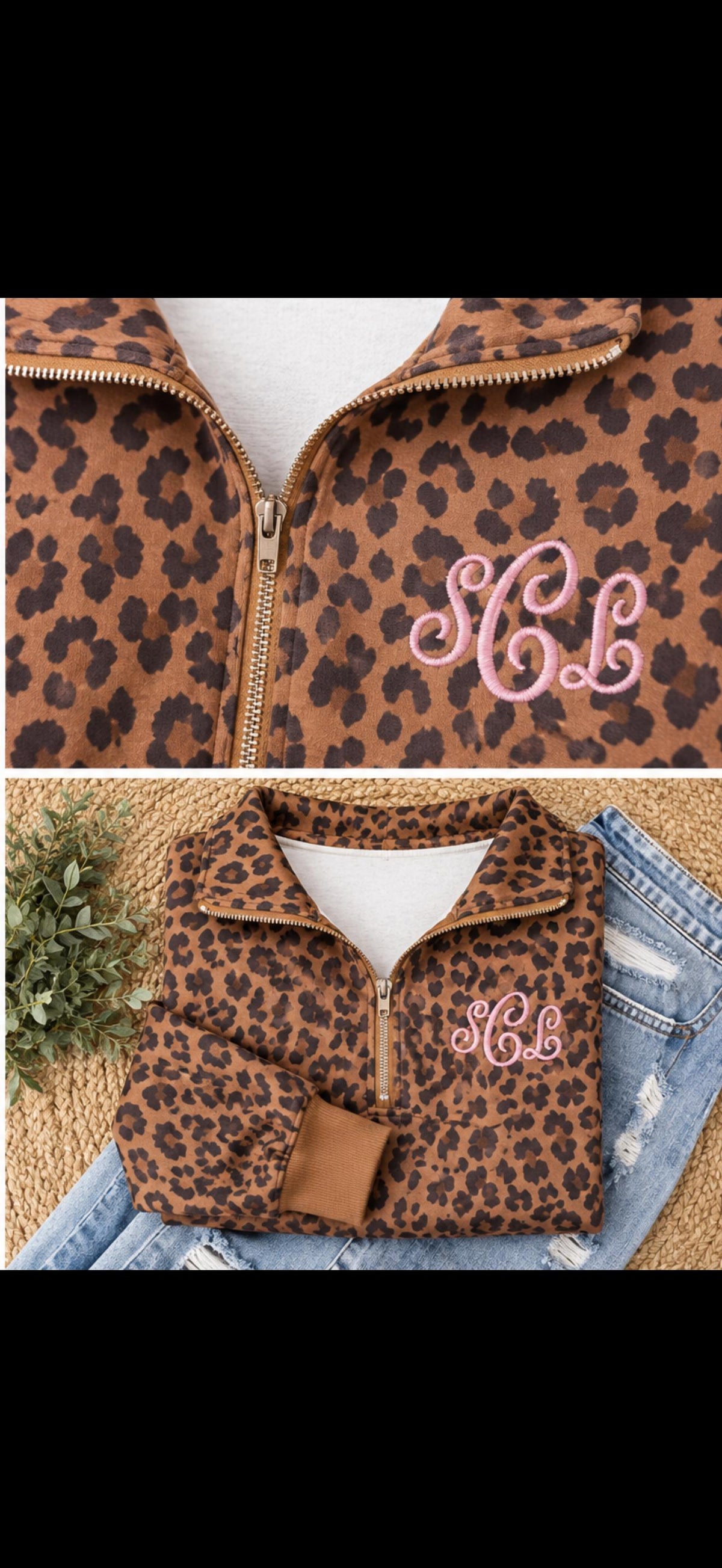 Lightweight Monogram Pullover