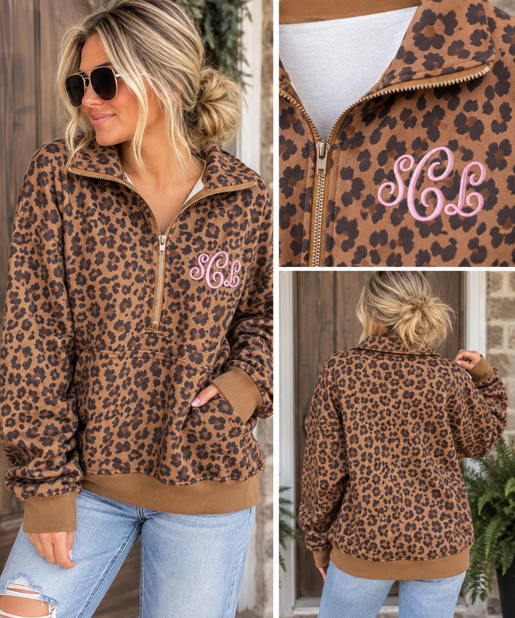 Lightweight Monogram Pullover
