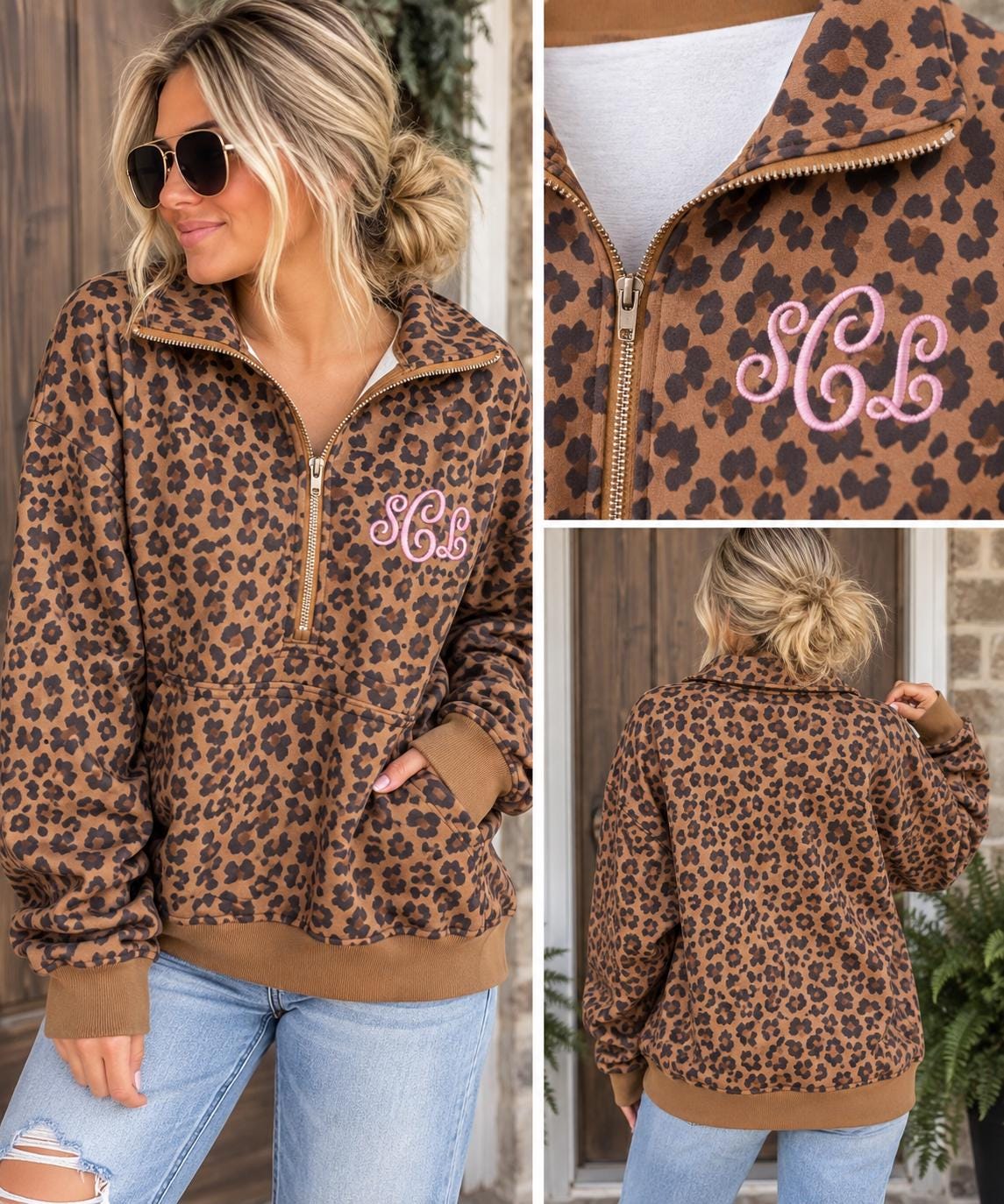 Lightweight Monogram Pullover